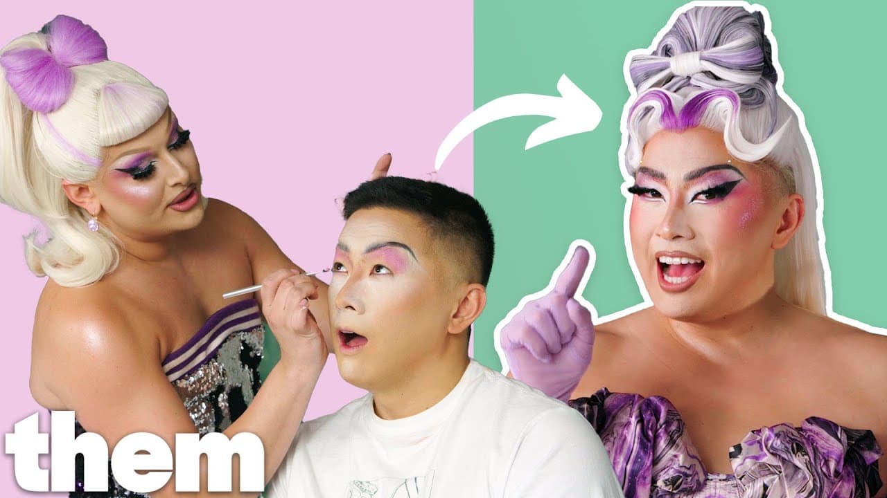 Bowen Yang Gets a Drag Makeover From Jan Sport